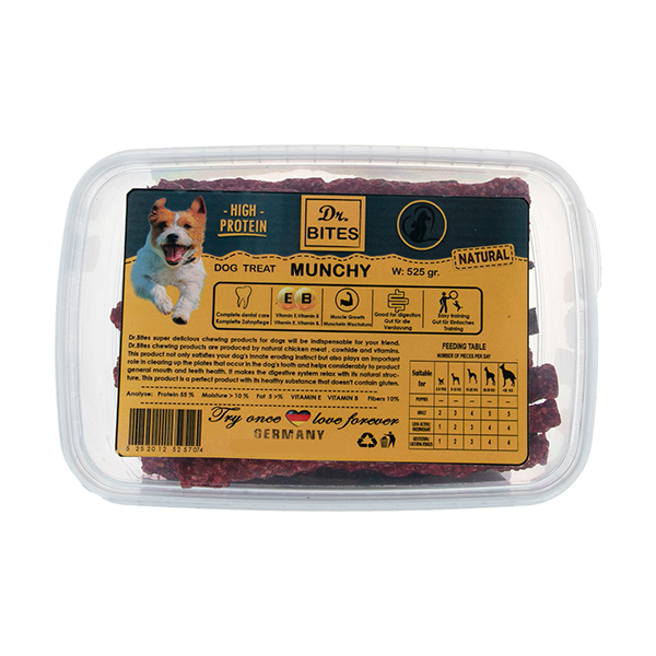غذای تشويقی سگ دكتر بايتس مدل Munchy