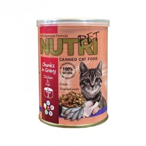 غذای کنسروی گربه نوتری پت