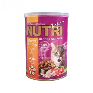 غذای کنسرو گربه نوتری